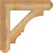 Ekena Millwork Balboa Craftsman Rough Sawn Bracket, Western Red Cedar, 4"W x 22"D x 22"H BKT04X22X22BOA04RWR - alternate 4